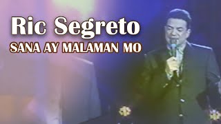 SANA AY MALAMAN MO  Ric Segreto Lyric Video OPM [upl. by Sille]