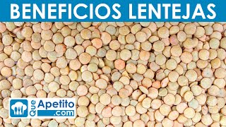 8 Propiedades y Beneficios de las Lentejas  QueApetito [upl. by Emmy890]