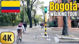 4K Bogotá Colombia  City Walking Tour [upl. by Buff634]