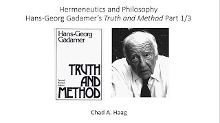 Gadamer amp Hermeneutics Truth and Method Lecture 14 Kants Aesthetics Interpretation Philosophy [upl. by Acnoib282]