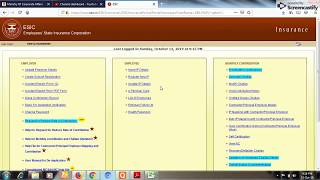 HOW TO FILE MONTHLY CONTRIBUTION AND GENERATE MONTHLY CHALLAN UNDER ESIC [upl. by Jenifer]