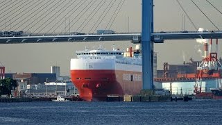 Wallenius Wilhelmsen “TITANIA” at Nagoya Port [upl. by Sherrer]