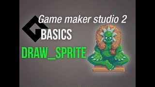 🔴Game Maker Studio 2  Basics  Draw sprite [upl. by Willa]