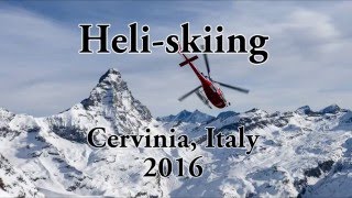 Cervinia Heliski 2016 [upl. by Juanita353]