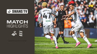 Swansea City v Birmingham City  Highlights [upl. by Eustacia]