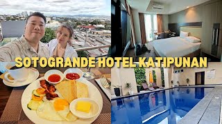 SOTOGRANDE HOTEL KATIPUNAN  STAYCATION AND VLOG TOUR [upl. by Rhoda]