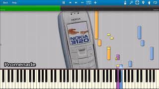 NOKIA 3120 RINGTONES IN SYNTHESIA [upl. by Erick160]