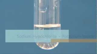 Sodium Hypochlorite  Potassium Iodide [upl. by Allertse]