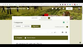 How to add feedback to responses in Google Forms quizzes [upl. by Pytlik]