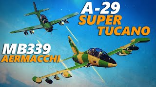 Dogfight A29 Super Tucano Vs MB339 Aermacchi  Digital Combat Simulator  DCS [upl. by Quiteris]