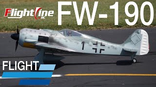 FlightLine FW190 V2 1120mm  Flight Review  Motion RC [upl. by Paten703]