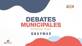 Debate Municipal Guaymas 2024 [upl. by Odel]