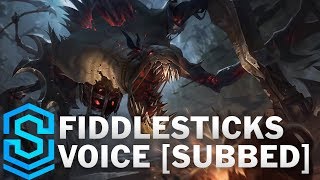 Voice  Fiddlesticks SUBBED  English [upl. by Tyler]