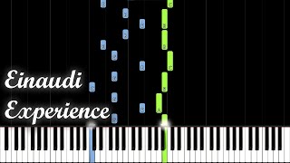 Ludovico Einaudi  Experience Piano Tutorial Synthesia [upl. by Fiester]