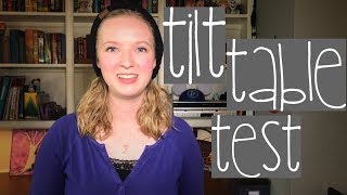 Tilt Table Test Explained [upl. by Garvey184]