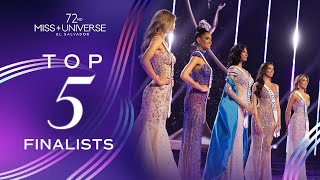 72nd MISS UNIVERSE  TOP 5  Miss Universe [upl. by Chader]