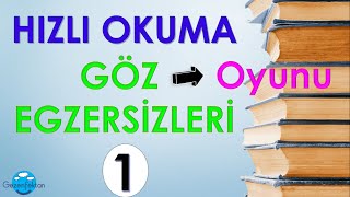 Hızlı Okuma  Göz Egzersizleri 1 [upl. by Errot]