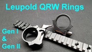 Leupold QRW Rings Review  CDoes [upl. by Brandt280]