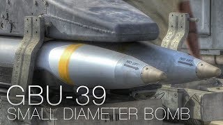 GBU39 Small Diameter Bomb SDB Explained [upl. by Ydnam549]