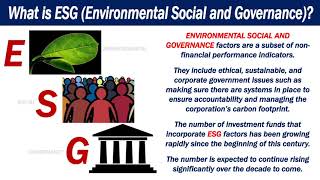 What is ESG [upl. by Niltak]