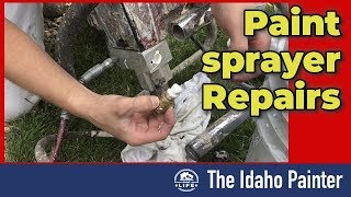 Airless Sprayer Disaster Repair Your Sprayer in 8 Minutes [upl. by Nicholson263]