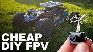 Add FPV to ANY RC car [upl. by Acitel]