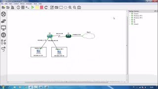 Connect LAN Network in GNS3 to internet [upl. by Oinotla]