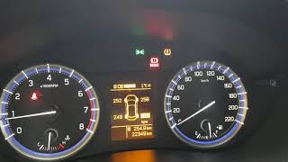 Suzuki SX4 SCross Low Tire Pressure display error [upl. by Gamages]