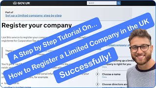 How to Register a UK Ltd Company Step by Step Tutorial  Plus The Top 10 Things You Need to Know [upl. by Wilfreda]