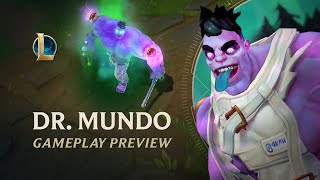 Dr Mundo Gameplay Preview  League of Legends [upl. by Aileno]