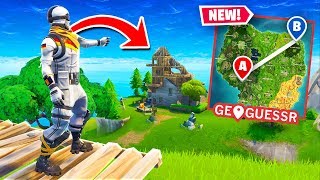 Can You GUESS Where I Am In Fortnite GeoGuessr [upl. by Htenay]