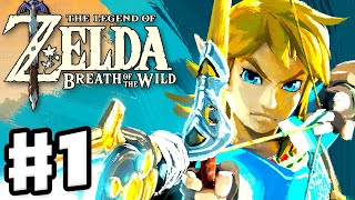 The Legend of Zelda Breath of the Wild  Gameplay Part 1  Link Awakens Nintendo Switch [upl. by Silden]