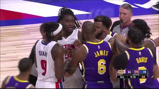 Isaiah Stewart Versus The Los Angeles Lakers [upl. by Stacey]