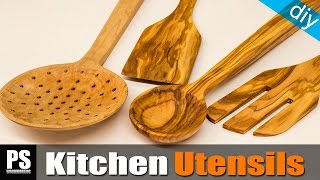 How to Make Kitchen Utensils free templates [upl. by Fonseca]