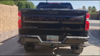 Silverado AWE Exhaust Install [upl. by Kampmann706]