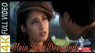 Mein Tera Deewana  Maharaja 1998 Full 4K Video Song [upl. by Ailito]