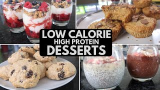 EASY low calorie desserts amp treats  FAT LOSS MEALS [upl. by Kort40]