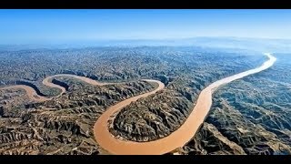 The Yellow River in Birds Eye View 鳥瞰黄河 [upl. by Amikan824]