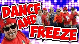 Dance amp Freeze  Dance Song for Kids  Jack Hartmann [upl. by Alliuqa]