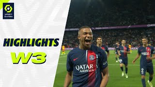 Highlights Week 3  Ligue 1 Uber Eats  20232024 [upl. by Aerised]