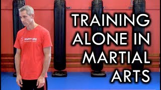 How to Practice Martial Arts Alone  Solo Training Tip [upl. by Sarajane71]