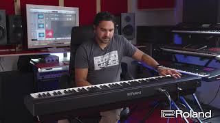 Roland FP30X Digital Piano Walkthrough [upl. by Ermin]