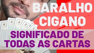 BARALHO CIGANO Significado de todas as cartas  Alex Lee [upl. by Lyle299]