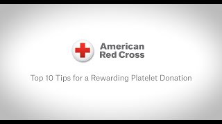 10 Tips for a Rewarding Platelet Donation [upl. by Ahsakal]