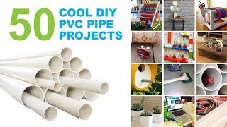 50 Cool DIY Projects and Ideas Using PVC Pipes [upl. by Carlstrom]