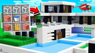 Minecraft but You Can CRAFT Houses insane [upl. by Nelleyram]