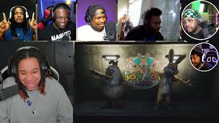 I GOT JUMPED BY THE JOY GANG  Dark Deception Chapter 4 Part 2 REACTION MASHUP2127 [upl. by Acherman]