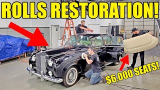 What A 200Hour Restoration Of An Old Abandoned RollsRoyce Looks Like INSANE Transformation [upl. by Levitan343]