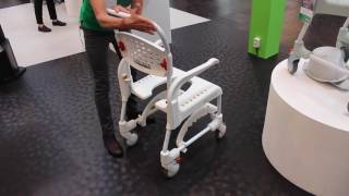 New Clean showercommode chair from Etac [upl. by Makell310]