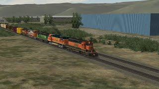 MSTS BNSF Railfanning [upl. by Duval]